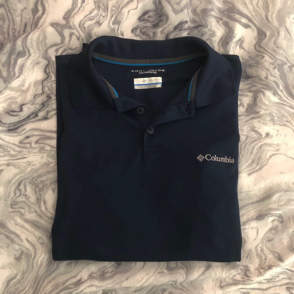 X SOLD X columbia polo